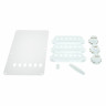 Комплект аксессуаров для крепления крыла Белый Fender Strat Accessory Kit White