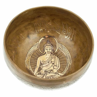 Чаша с тибетской гравировкой Thomann 500г Thomann Tibetan Engraved Bowl 500g