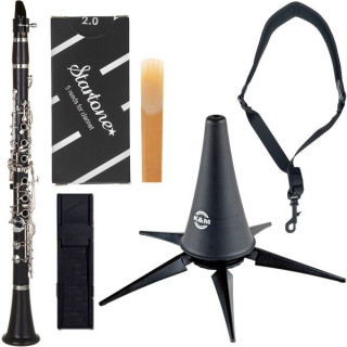 Кларнет Thomann GCL-420 MKII Bb-Clarinet Bundle №517429