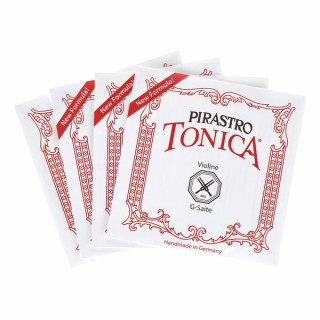 Струны для скрипки Pirastro Tonica Violin 4/4 Alu med. BTL Pirastro Tonica Violin 4/4 Alu med. BTL