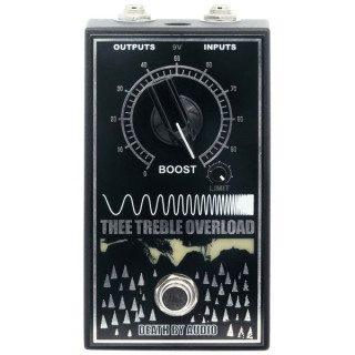 Смерть по звуку Thee Treble Overload Booster Death by Audio Thee Treble Overload Booster