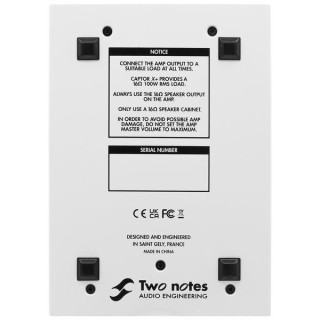 Два Ноты Торпедо Каптор Х + 16 Ом Two Notes Torpedo Captor X + 16 Ohms