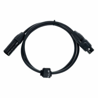 Stairville PDC5BK IP65 DMX кабель 1 м 5pin Stairville PDC5BK IP65 DMX Cable 1m 5pin
