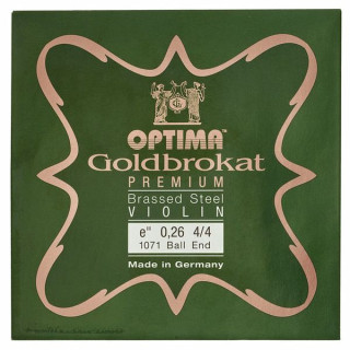 Optima Goldbrokat латунный e" 0.26 BE Optima Goldbrokat Brassed e" 0.26 BE