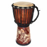 Земля Джембе Резной дракон 40 см Terre Djembe Carved Dragon 40cm