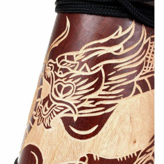 Земля Джембе Резной дракон 40 см Terre Djembe Carved Dragon 40cm