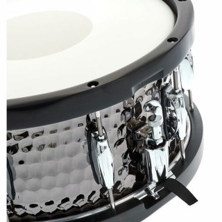 Малый барабан Gretsch Drums 14"x6,5" Black Hammered Sn. WH Gretsch Drums 14"x6,5" Black Hammered Sn. WH