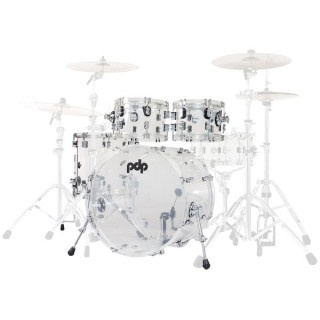 DW PDP Concept Кристалльный акрил 4 шт. DW PDP Concept Clear Acrylic 4pc