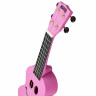Гавайская гитара Mahalo Smiley Розовая Mahalo Smiley Ukulele Pink