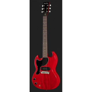 Harley Benton DC-60 Junior LH Увядшая вишня Набор №570644 Harley Benton DC-60 Junior LH Faded Cherry Bundle №570644