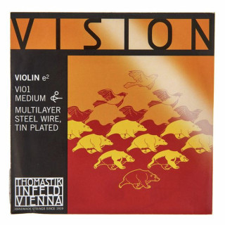 Струна для скрипки Thomastik Vision Violin E 4/4 medium Thomastik Vision Violin E 4/4 medium