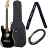 Harley Benton ST-Акустический черный Набор №549756 Harley Benton ST-Acoustic Black Bundle №549756