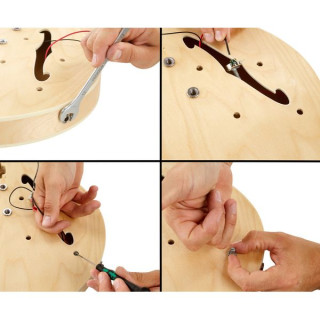 Комплект электрогитары Harley Benton в стиле HB35 Harley Benton Electric Guitar Kit HB35-Style