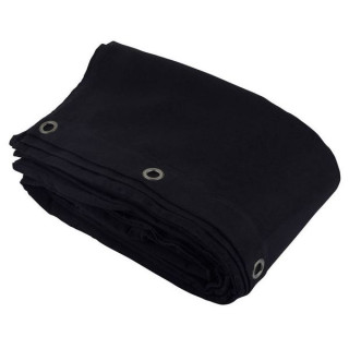 Stairville Штора 160г/м² 4.0x6.0м Чёрная Stairville Curtain 160g/m² 4.0x6.0m Bk