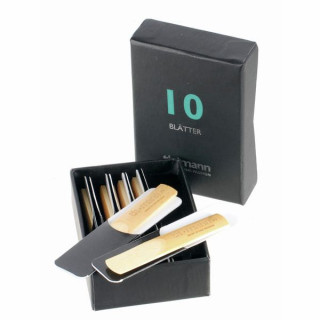 Трости для кларнета Thomann Reed Bb-Clarinet German 2.5 Thomann Reed Bb-Clarinet German 2.5