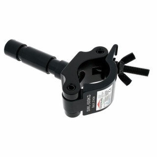 Зажим Duratruss PRO с патрубком черного цвета Duratruss PRO Clamp with Spigot Black