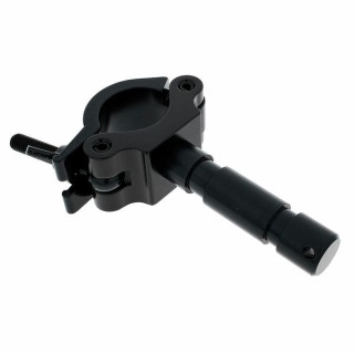 Зажим Duratruss PRO с патрубком черного цвета Duratruss PRO Clamp with Spigot Black