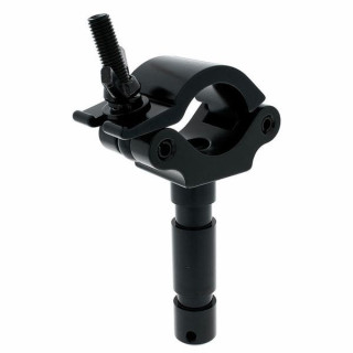 Зажим Duratruss PRO с патрубком черного цвета Duratruss PRO Clamp with Spigot Black
