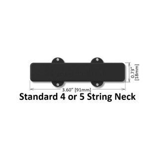 Набор звукоснимателей Bartolini 4-Str Original J-Bass Set BK
