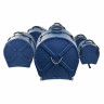 Жесткий футляр HRockFus6 F.Комплект на подкладке D.Синий Hardcase HRockFus6 F.Lined Set D.Blue
