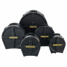 Комплект кейсов для барабанов Hardcase Drum Case Set HRockFus2 Hardcase Drum Case Set HRockFus2