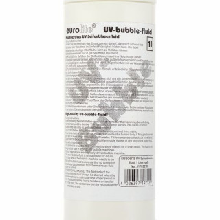 Жидкость Eurolite UV Bubble Fluid 1 л. Eurolite UV Bubble Fluid 1 lt.