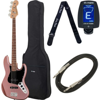 Сквайр Афф. Джазовый бас-Бург. Mi Bundle Squier Aff. Jazz Bass Burg. Mi Bundle