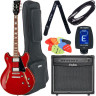 Harley Benton HB-35Plus вишневый Набор №393594 Harley Benton HB-35Plus Cherry Bundle №393594