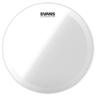 Пластик для бас-барабана Evans EQ4 20" Clear Drum Head Evans EQ4 20" Clear Drum Head