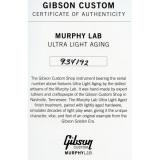 Гибсон Лес Пол 59 HPT AB #2 Gibson Les Paul 59 HPT AB #2