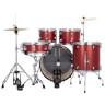 Ludwig Accent Drive 5pc Red Ludwig Accent Drive 5pc Red