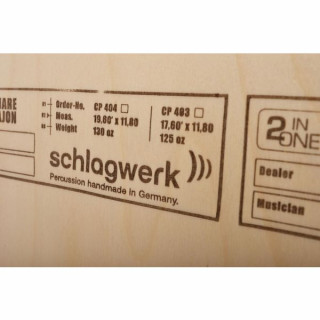 Schlagwerk CP404RED Cajon Red Edition Schlagwerk CP404RED Cajon Red Edition