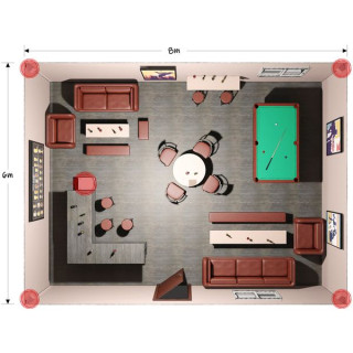 Активный сабвуфер the box pro Achat 108 Sub A WH Набор №429036 the box pro Achat 108 Sub A WH Bundle №429036