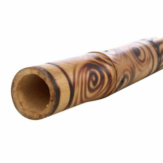 Tavmusic.ru Диджериду из бамбука 120см, с прожилками Thomann Didgeridoo Bamboo 120cm flamed