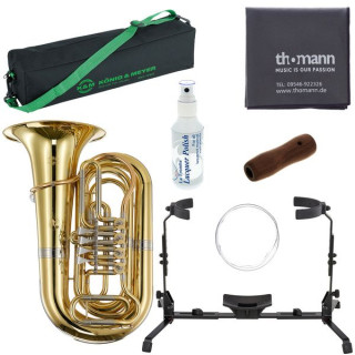 Туба Thomann "Student" Bb-Tuba Bundle №517714 (Комплект)