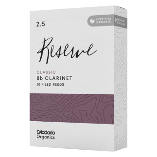 DAddario Woodwinds Organic Reserve Cl. CLAR 2.5 DAddario Woodwinds Organic Reserve Cl. CLAR 2.5