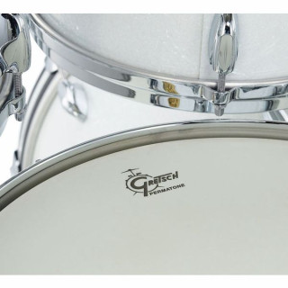 Барабанная установка Gretsch Drums US Custom Rock Set White Glass Gretsch Drums US Custom Rock Set White Glass