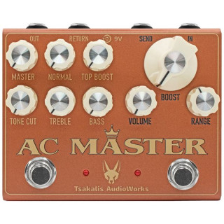 Tsakalis AudioWorks AC Master Overdrive и Boost Tsakalis AudioWorks AC Master Overdrive and Boost