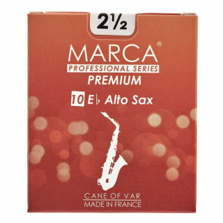 Трости для саксофона Marca Premium Alto Saxophone 2.5 Marca Premium Alto Saxophone 2.5