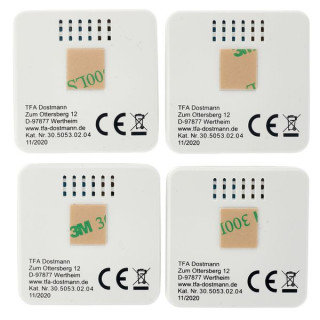 Комплект термогигрометров TFA Thermo-Hygrometer WH Set of 4 TFA Thermo-Hygrometer WH Set of 4