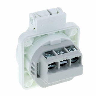 Розетка PCE 105-0w S-Nova белая PCE 105-0w S-Nova Socket White