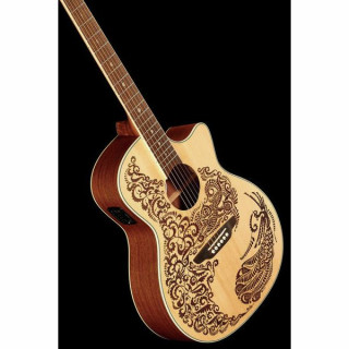 Луна гитары Henna Paradise A/E Сpruce Luna Guitars Henna Paradise A/E Spruce