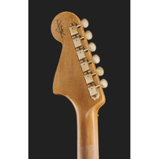 Fender Bass VI Heavy Relic черный Fender Bass VI Heavy Relic Black