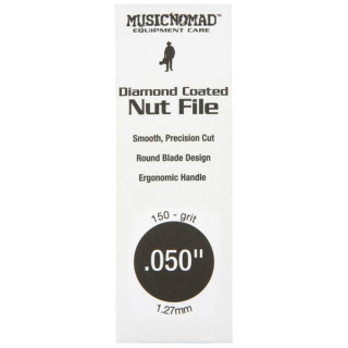 Напильник MusicNomad с алмазным покрытием порожек .050" MusicNomad Diamond Coated Nut File .050"