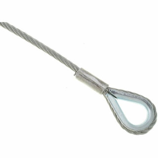 Страховочный трос Stairville Safety 100cm/4mm 15kg Stairville Safety 100cm/4mm 15kg