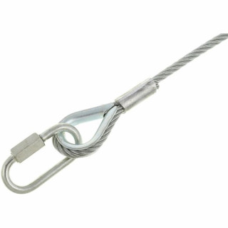 Страховочный трос Stairville Safety 100cm/4mm 15kg Stairville Safety 100cm/4mm 15kg