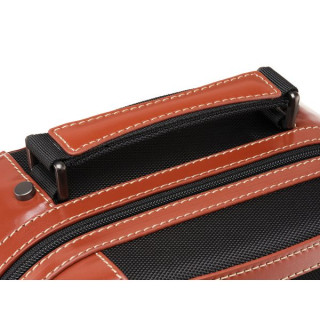 Кожаный кейс для скрипки Roth & Junius с замшевой подкладкой (черный) Roth & Junius Leather & Nylon Violin Case BK