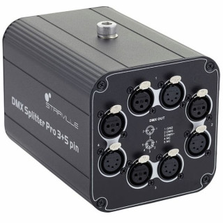 Stairville DMX Splitter Pro 3+5-контактный Stairville DMX Splitter Pro 3+5 pin