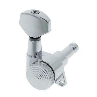 Детали Harley Benton Фиксирующие хромированные одинарные L1 Harley Benton Parts Locking Chrome Single L1