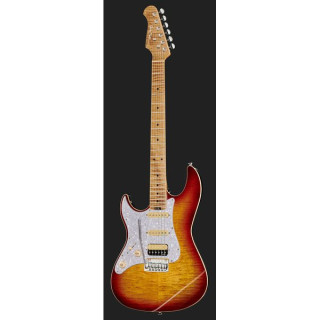 Электрогитара Harley Benton ST-Modern Plus MN HSS LH FBB Bundle №598510 (Комплект)